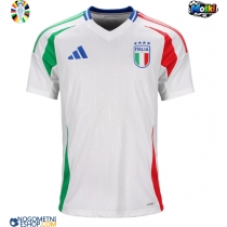 Moški Nogometni dresi Italija Gostujoči EP 2024 Kratek Rokav